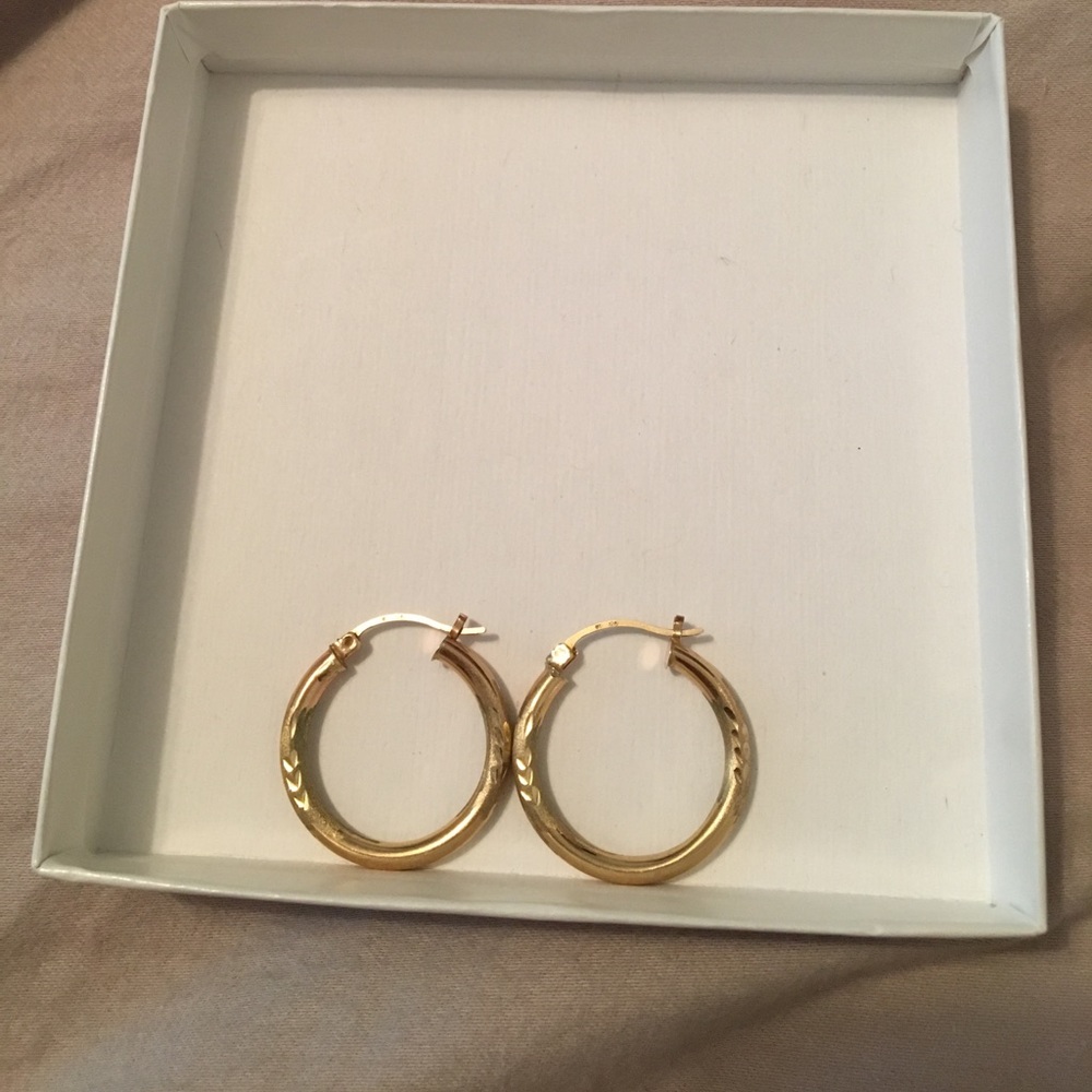 Gold earrings (10k)