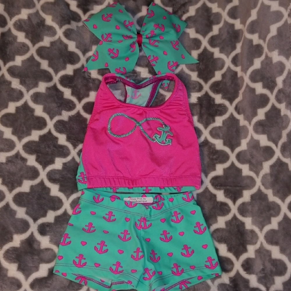 Custom Cheer 3 Piece Outfit