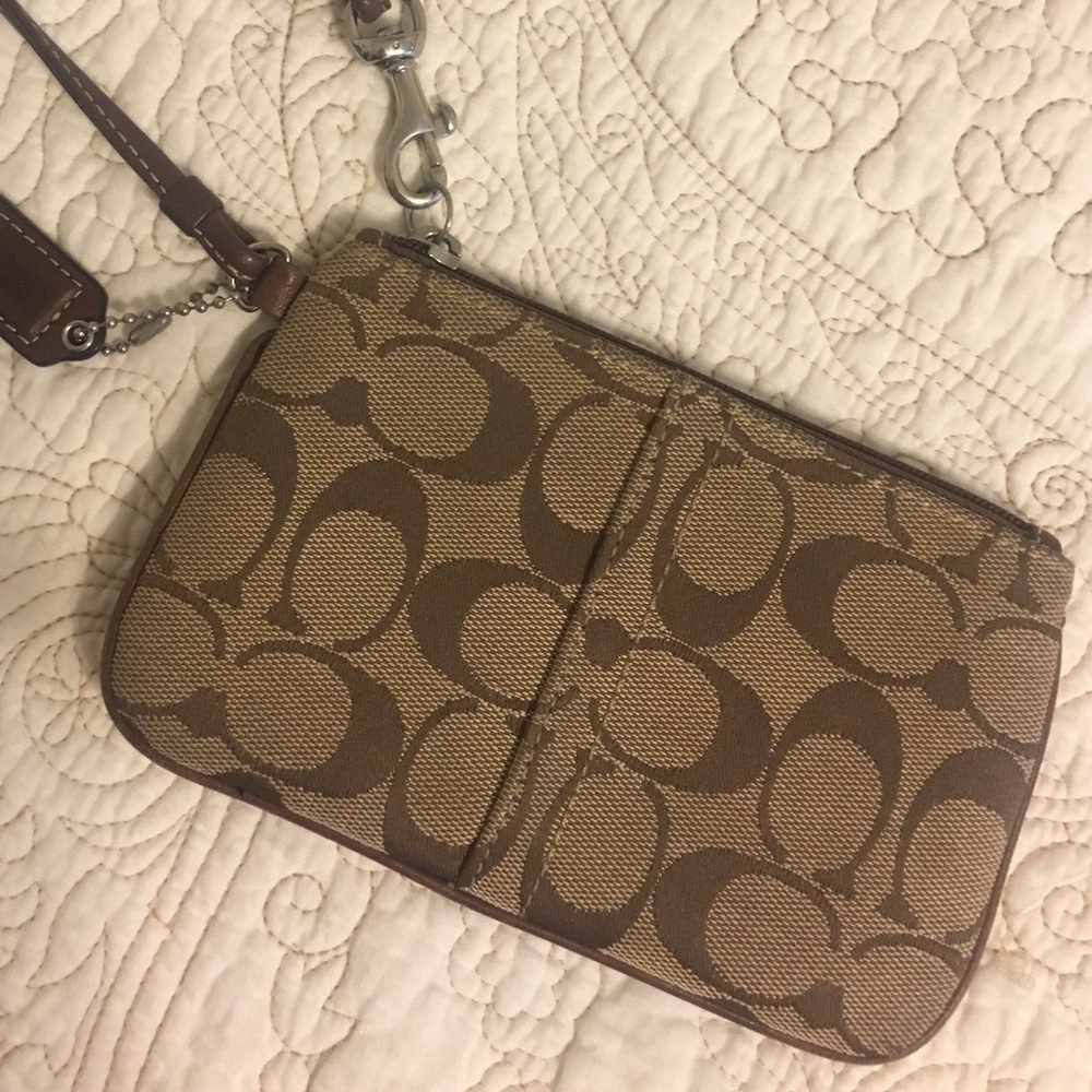 Coach wristlet
