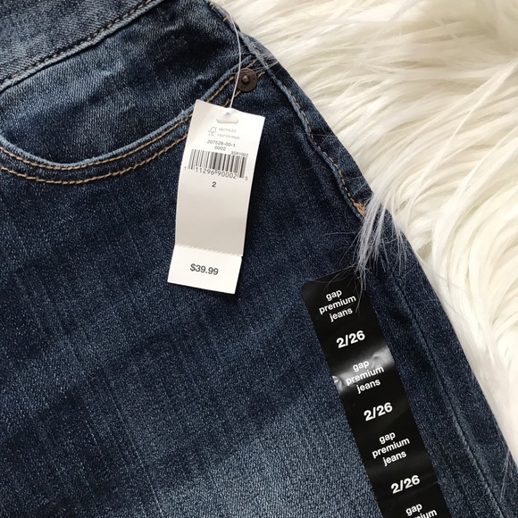 gap brand new Y2K dark wash denim mini skirt - Picture 5 of 5