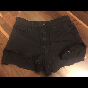 Bdg Black denim short
