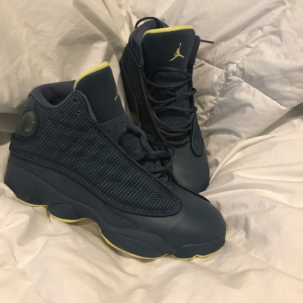 Squadron blue Nike Jordans