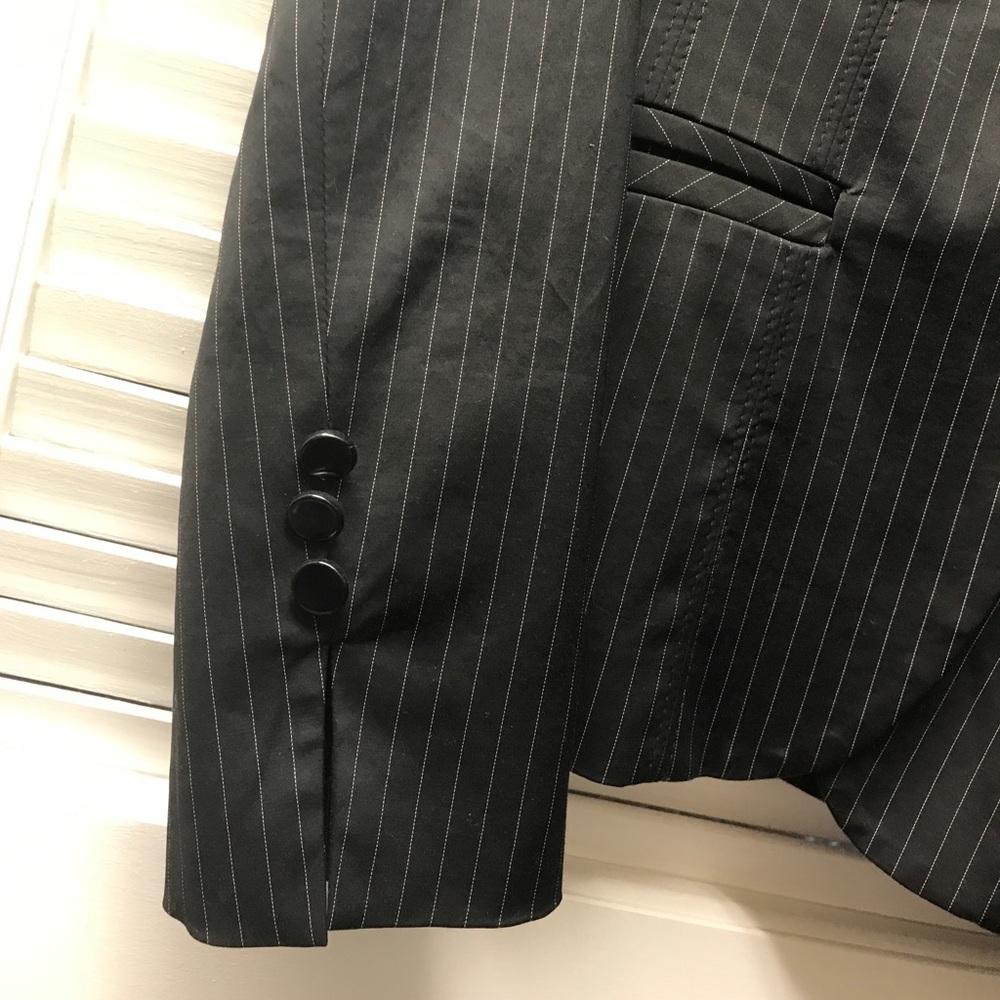 Bebe Pinstriped Jacket - image 2