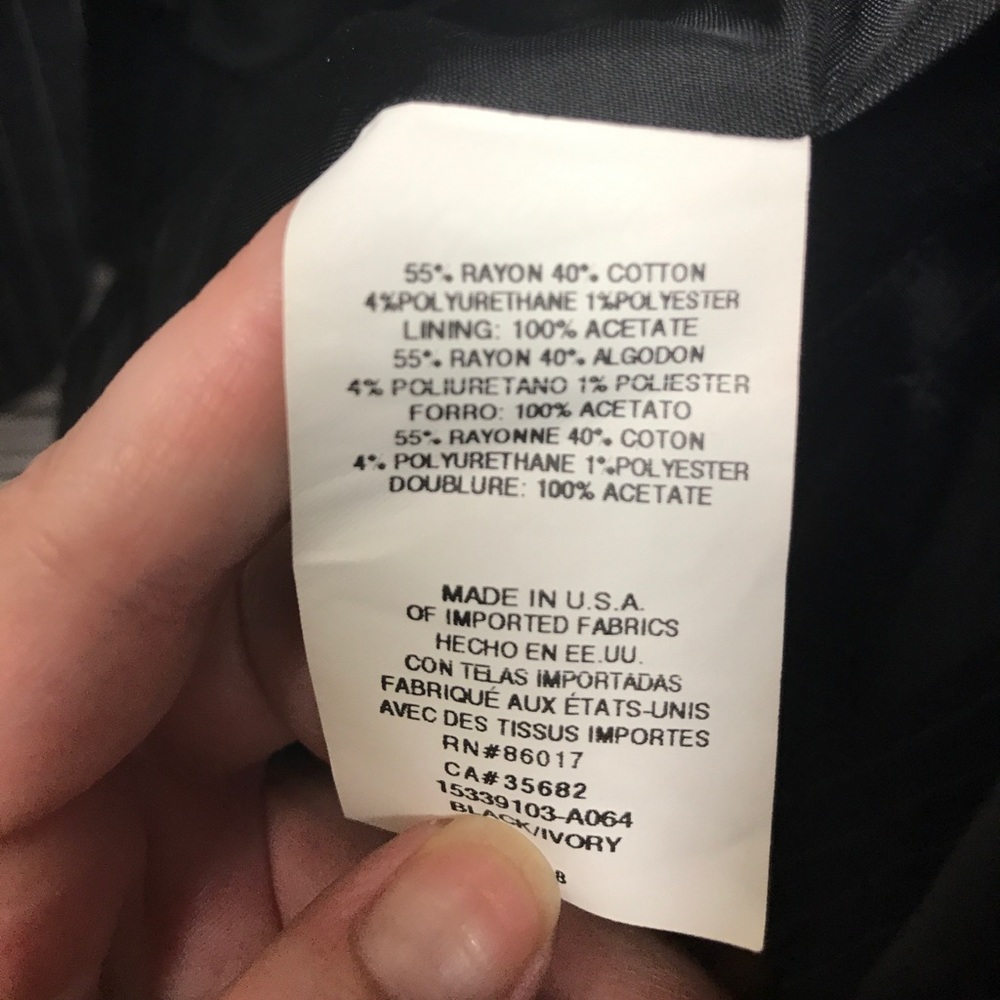 Bebe Pinstriped Jacket - image 6