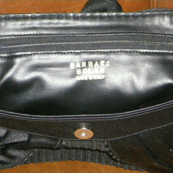 Black Barbara Bolen Evening Handbag -- Final Price - Picture 4 of 13