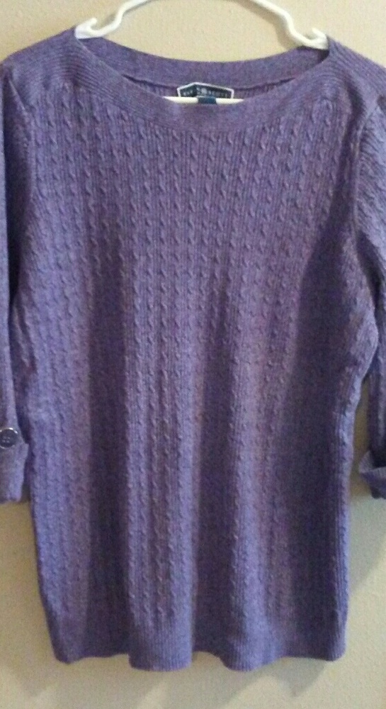 Purple sweater
