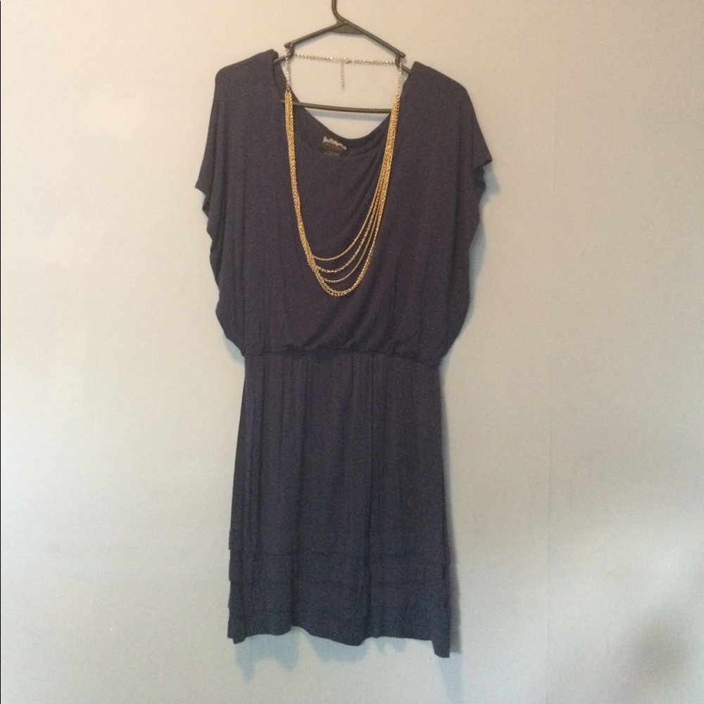 Navy Blue Greecian style dress