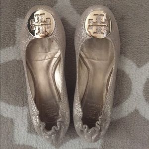 Tory Burch GOLD Flats. Offers accepted!