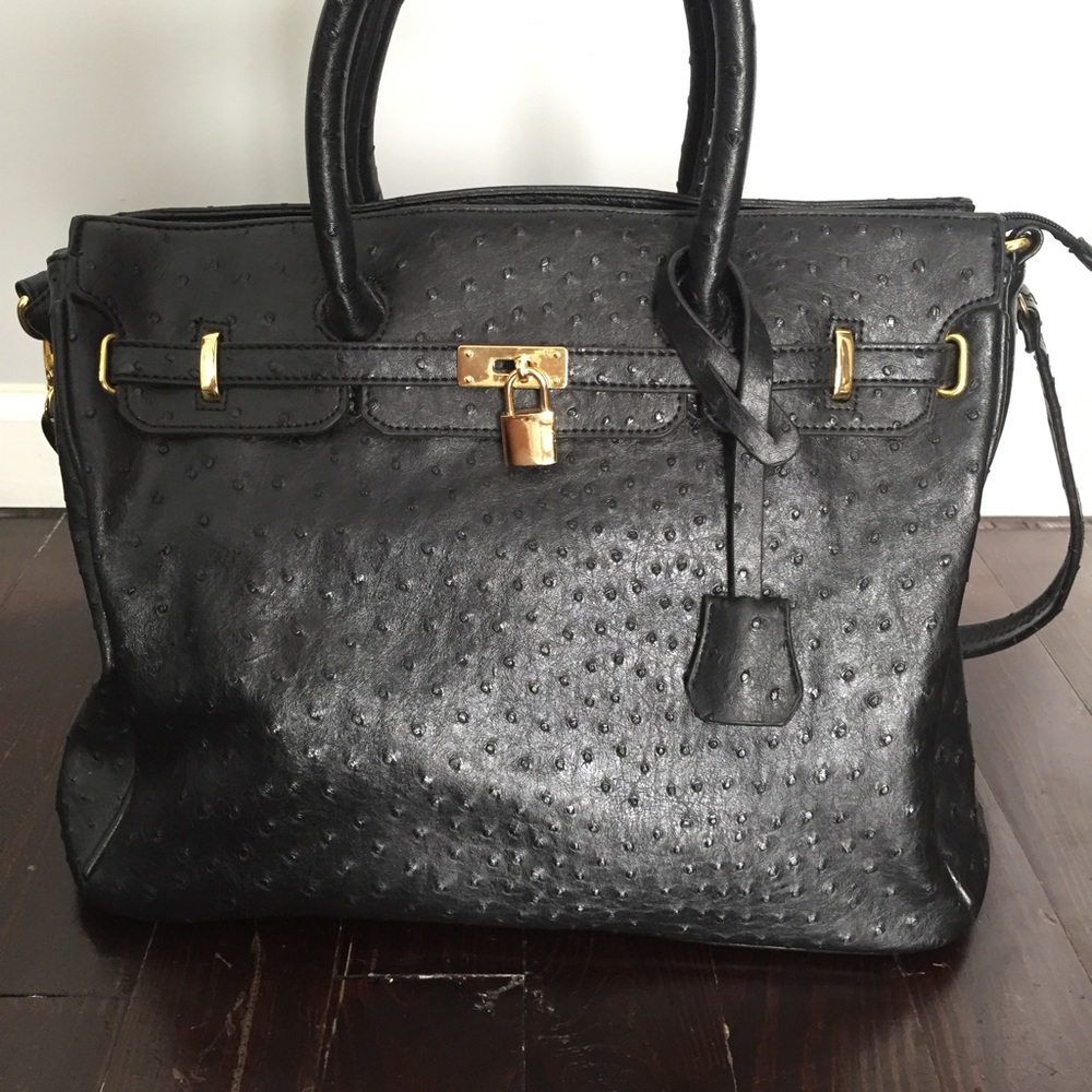 *SOLD* JustFab "Law" Hermes Birkin Style Handbag