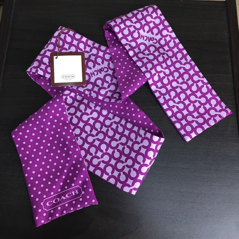 Coach Reversible Scarf