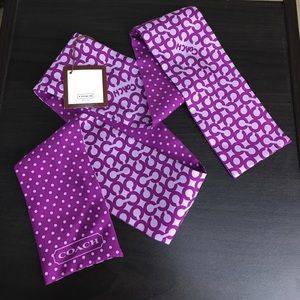 Coach Reversible Scarf