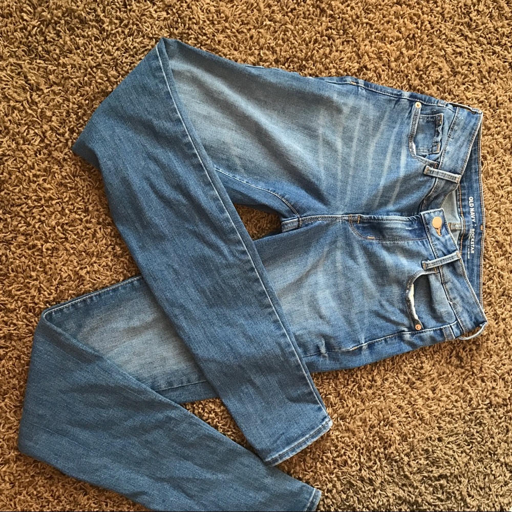 Old navy rockstar skinny jeans
