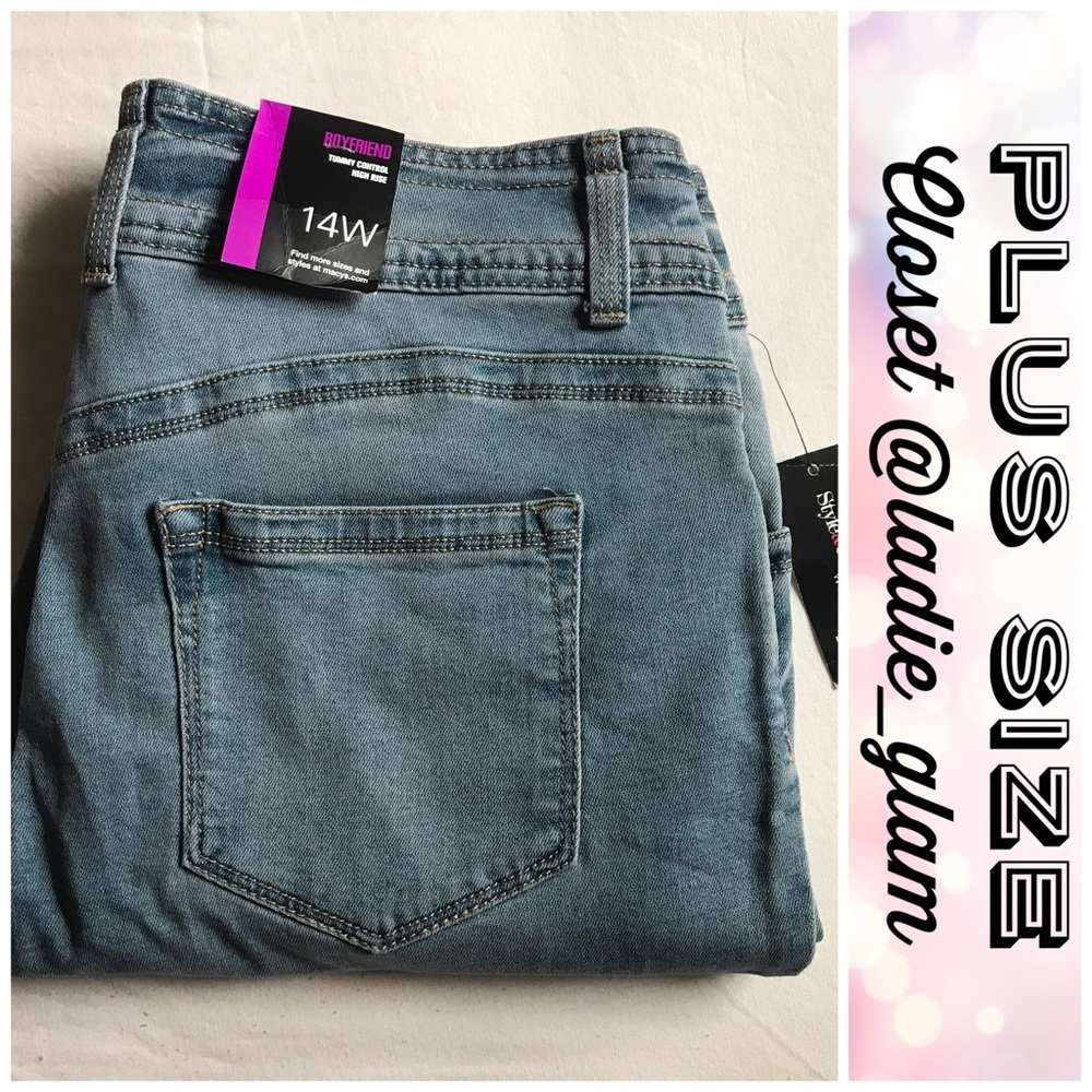 Style&Co Plus Size Boyfriend👖