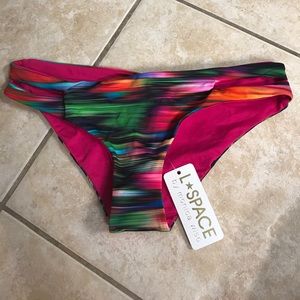 L Space medium bikini swim bottom brand new