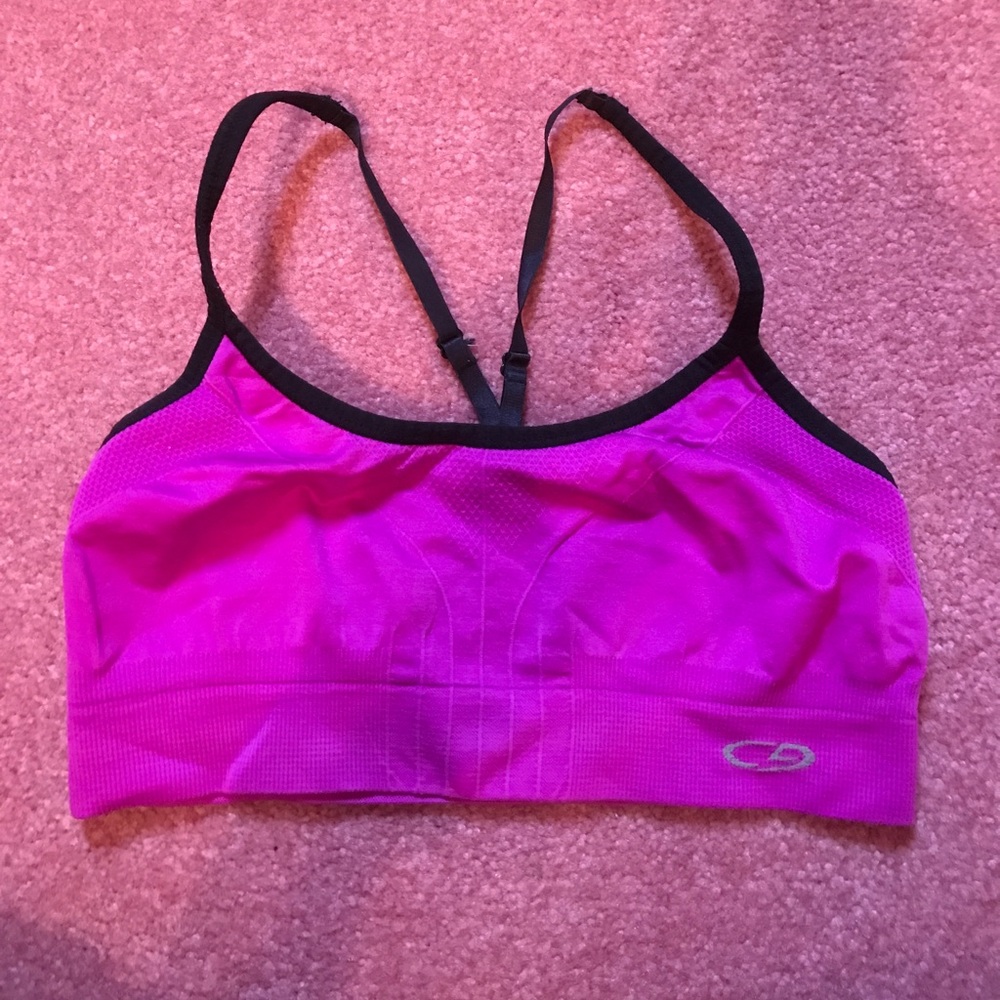 Magenta sports bra