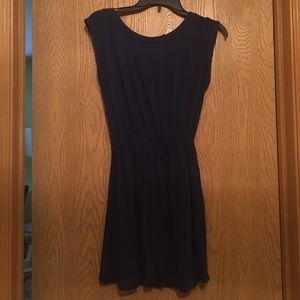 Navy blue day dress