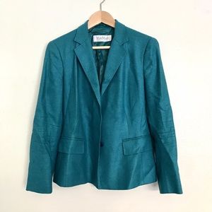 MaxMara Turquoise Blazer