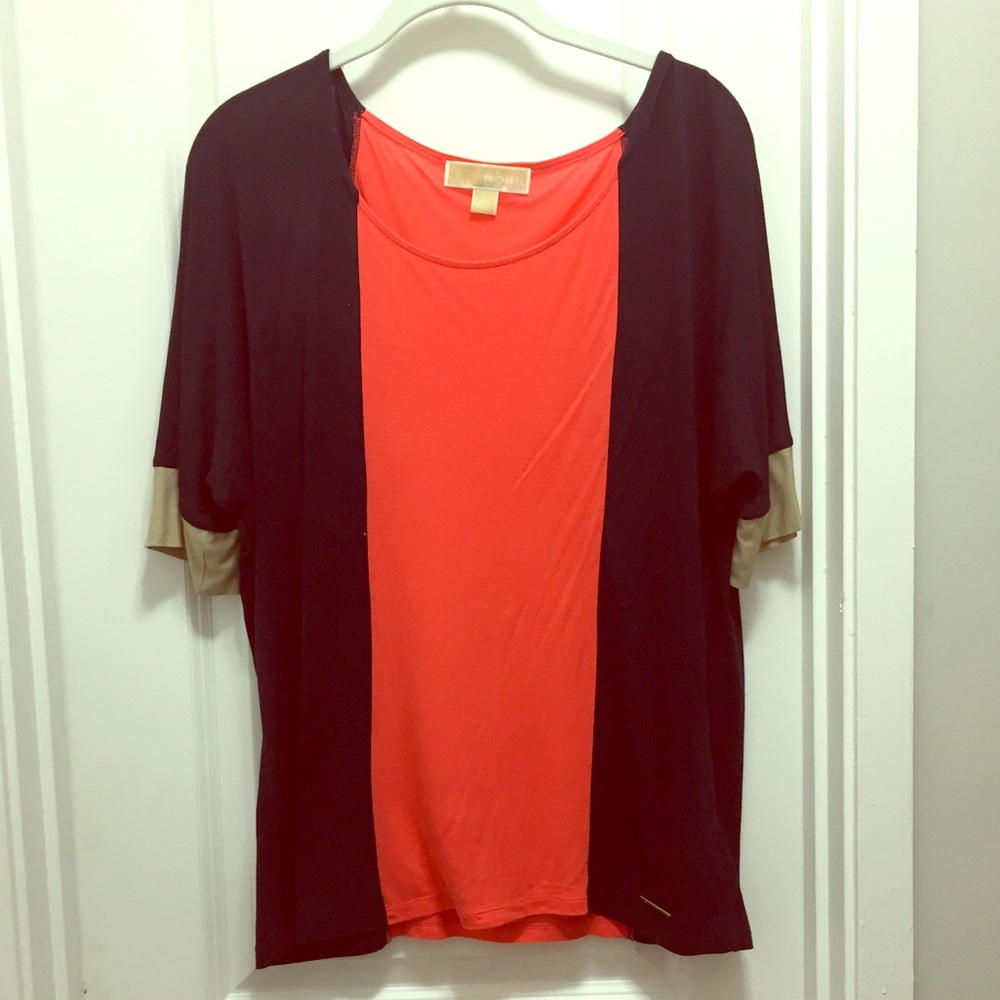 Michael Kors color block top