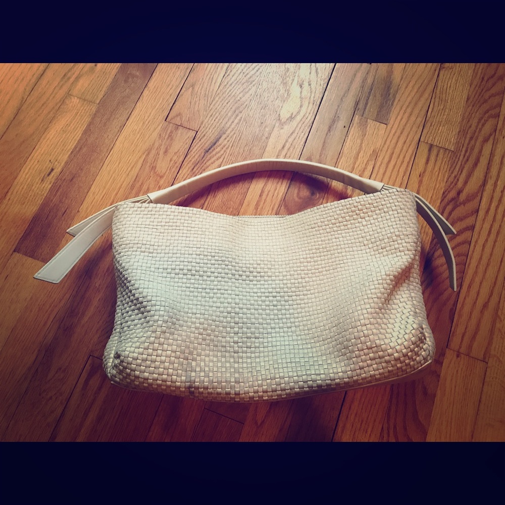Cole Haan- Bethany' Woven Leather Hobo Bag