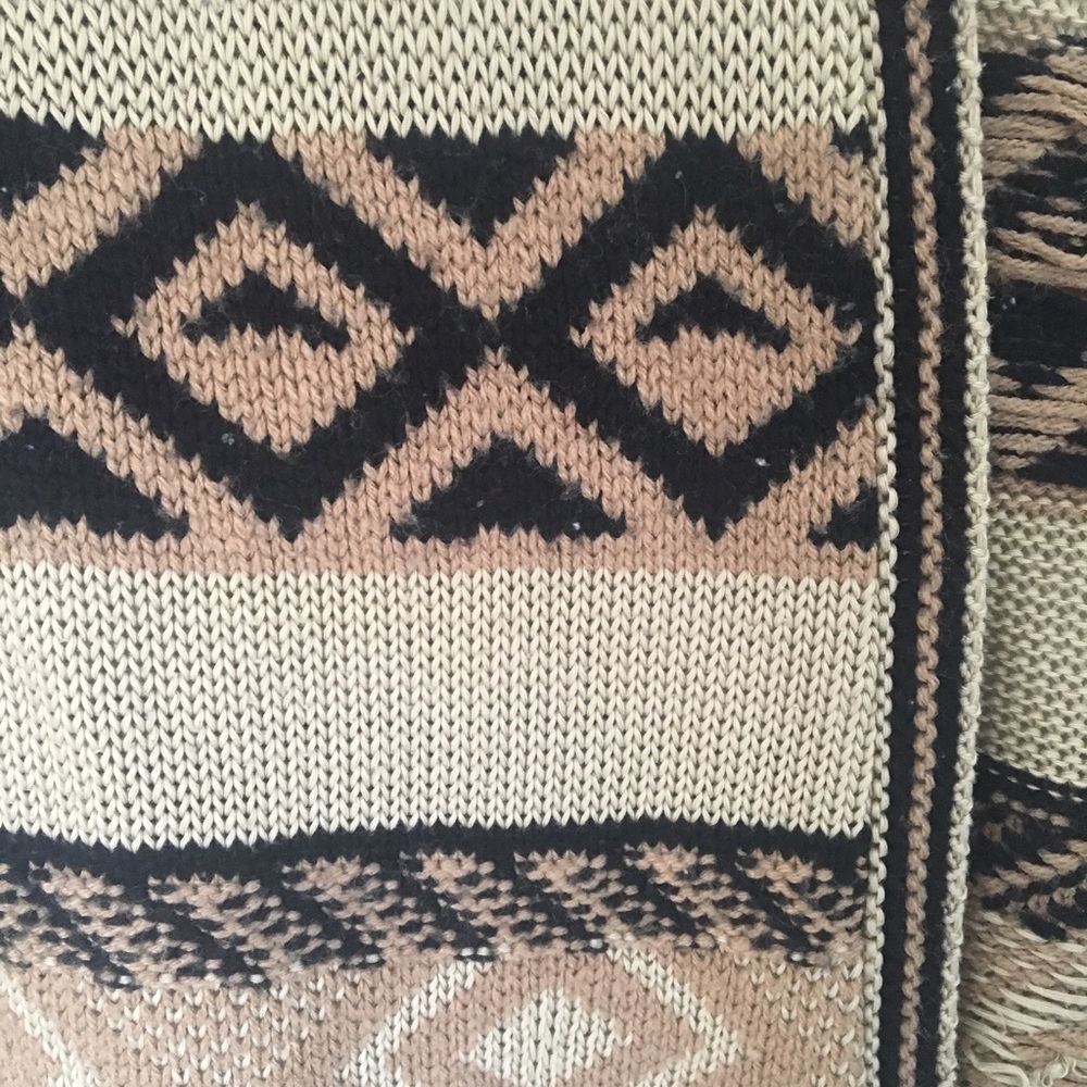 Tribal Print Cardigan Sz Medium - Picture 4 of 5