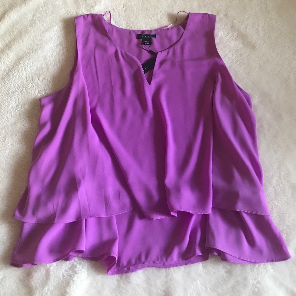 🌸NWT Metaphor Women's Sleeveless Blouse