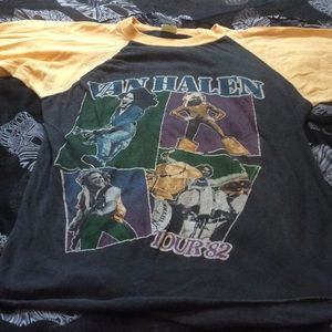 Van Halen Diver Down 1982 Tour shirt