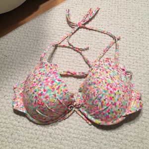 Victoria's Secret push up bathing suit top