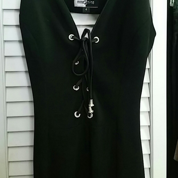 Black floor length dress - Picture 3 of 3