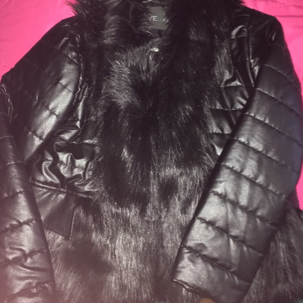 Women's fur jacket