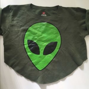 A cute sweater material shirt