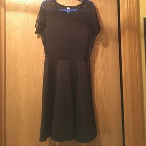 Black Lace Night Dress