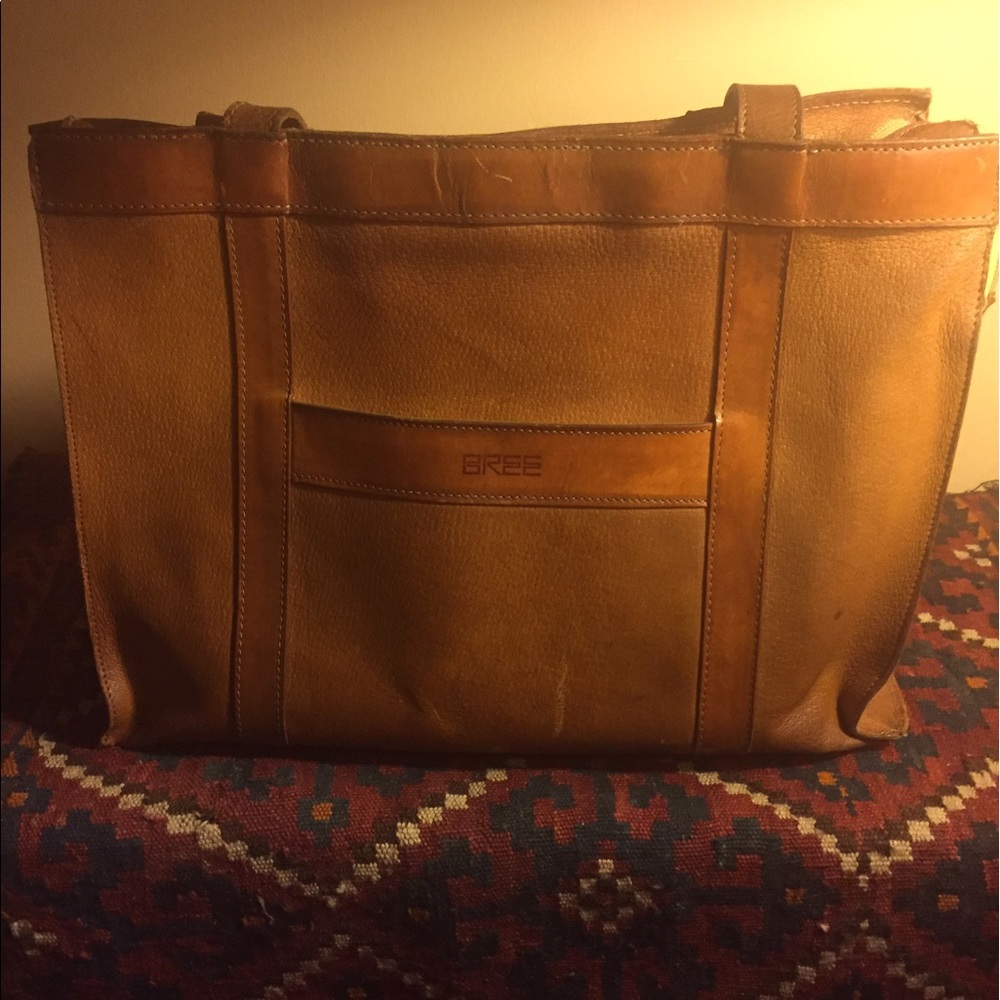 BREE Leather tote