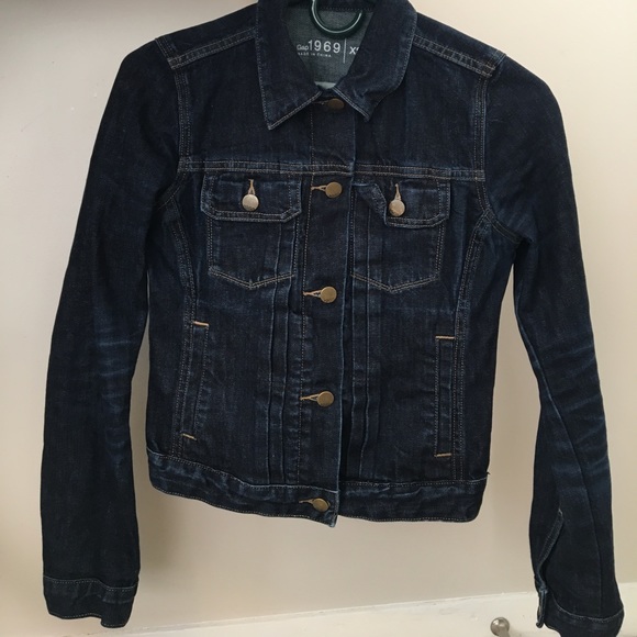 GAP Jackets & Blazers - GAP Denim Dark Wash Jean Jacket