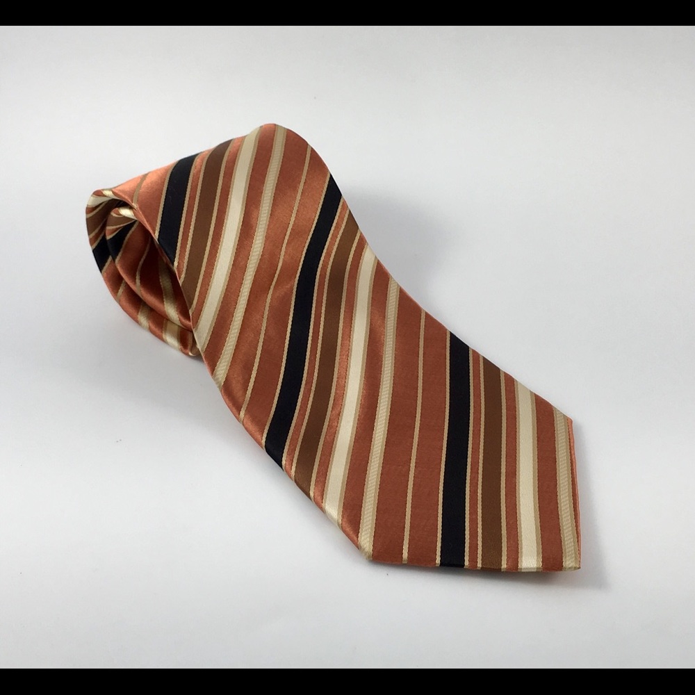 Retro Tie VILLINI COUTURE Hand Made 100% Silk