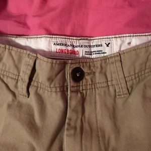 Men's American Eagle True Khaki Longboard Shorts