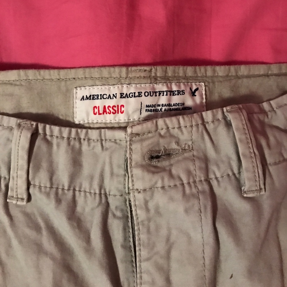 Men's American Eagle Khaki Classic Shorts