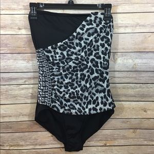 One piece bathing suit