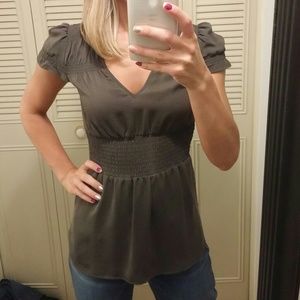 Banana Republic Olive Green Top
