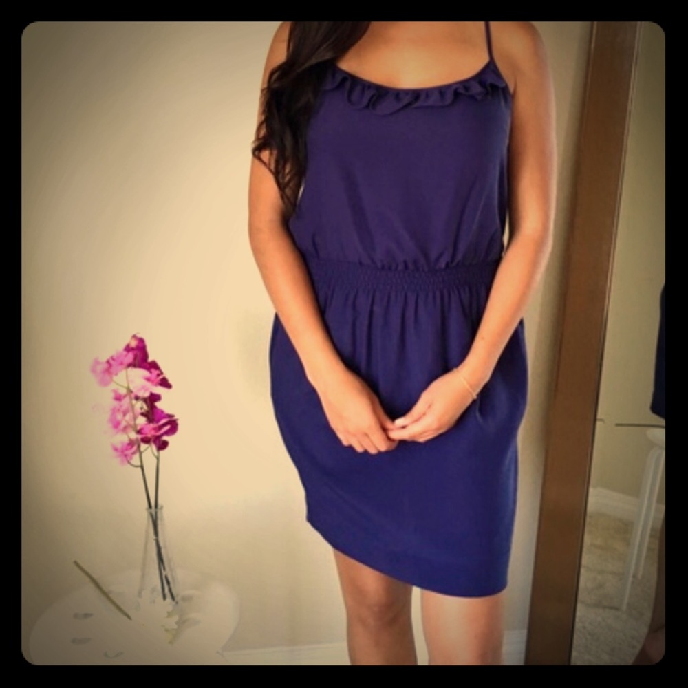 Bcbg generation like new blue summer dress
