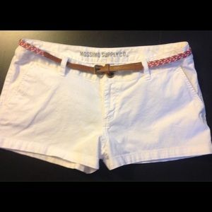 White Shorts
