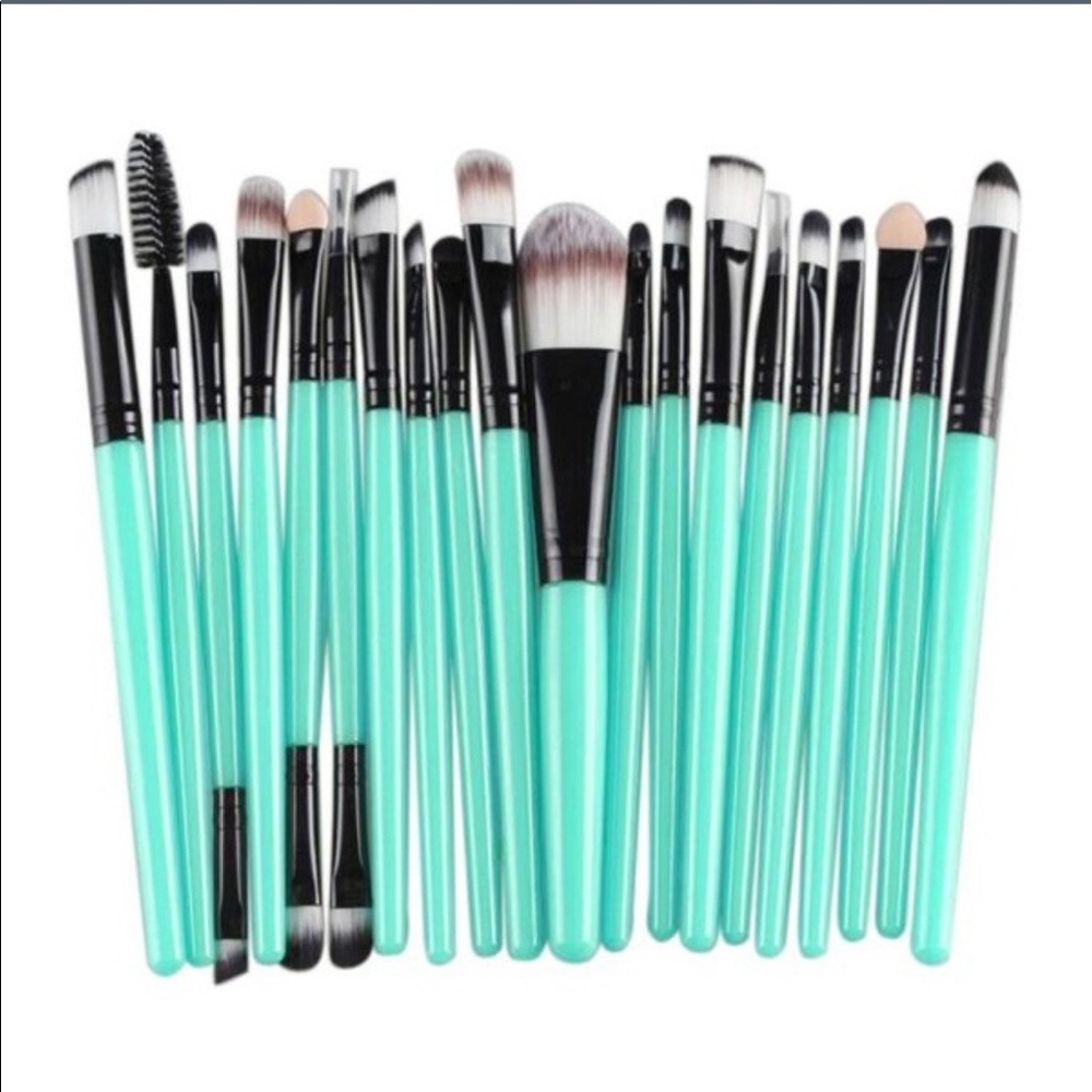 💄20 Piece Mint Brush Set💄