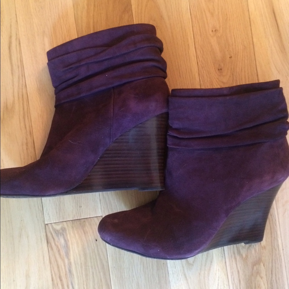 Banana Republic Faux Suede Booties