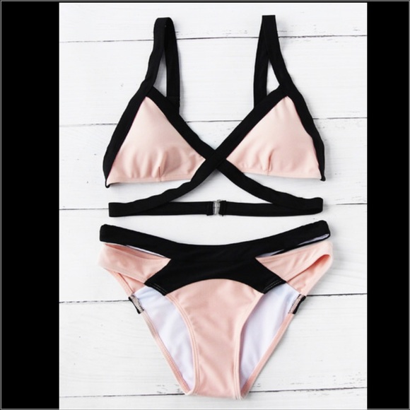 52. Preorder Sasha Bandage bikini swimsuit - Picture 2 of 4