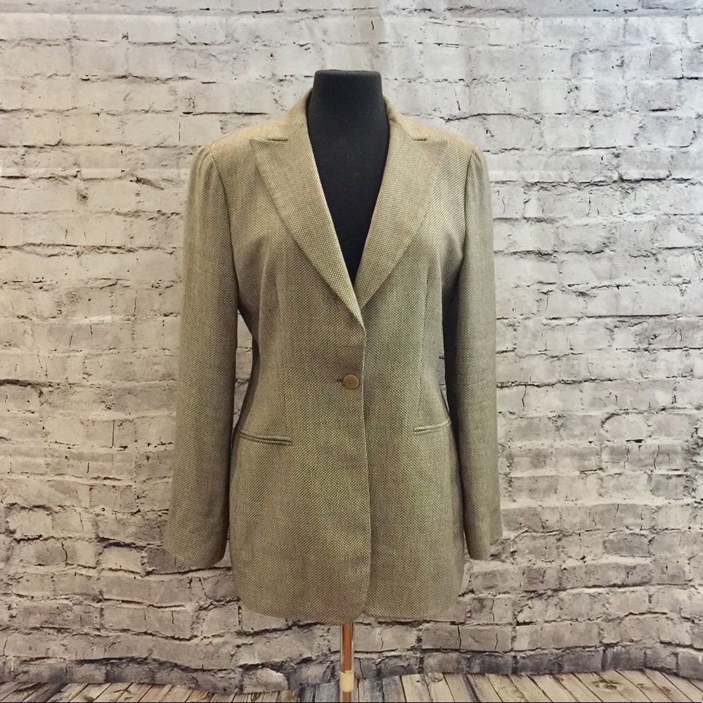 Giorgio Armani Vestimenta Spa Alpaca blend Blazer