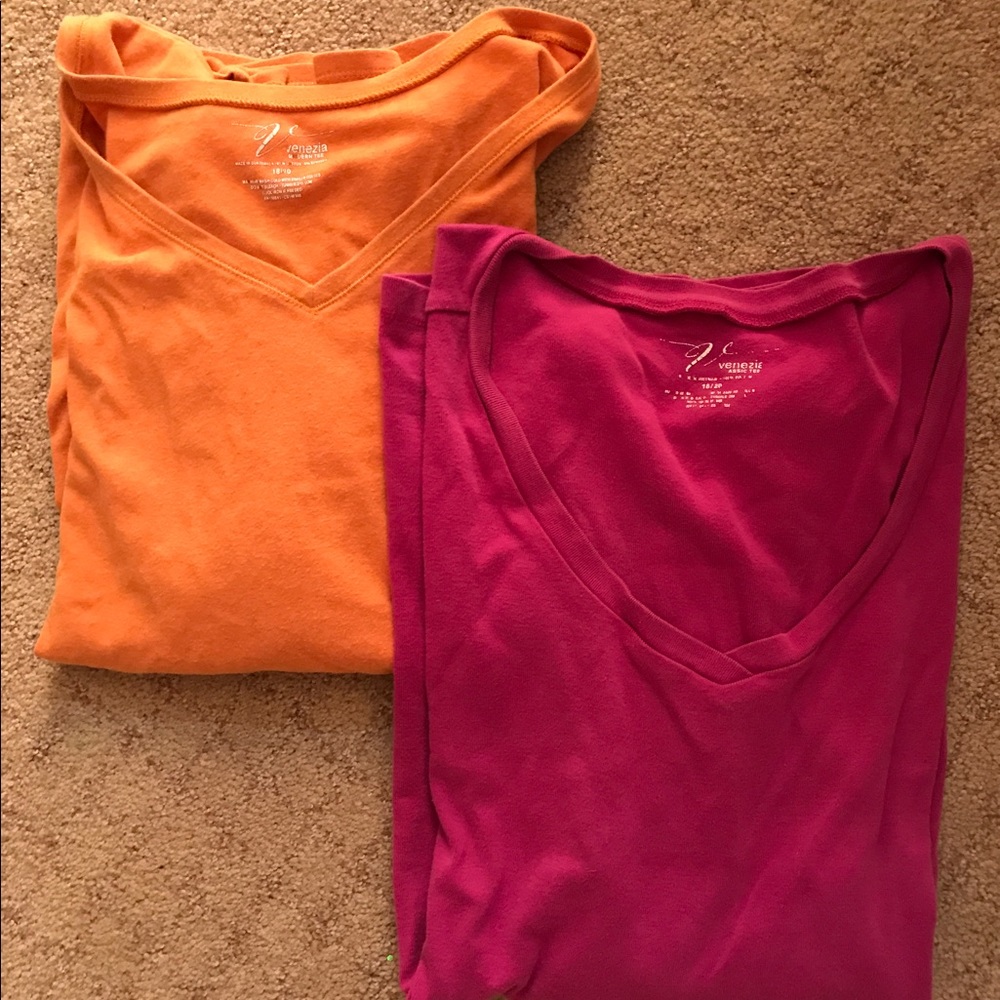 LANE BRYANT bright summer tees! 🌺🌺