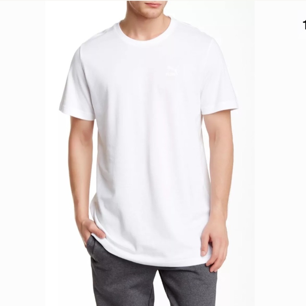 NWT PUMA Evo Long Tee Pique T-Shirt Shirt Top
