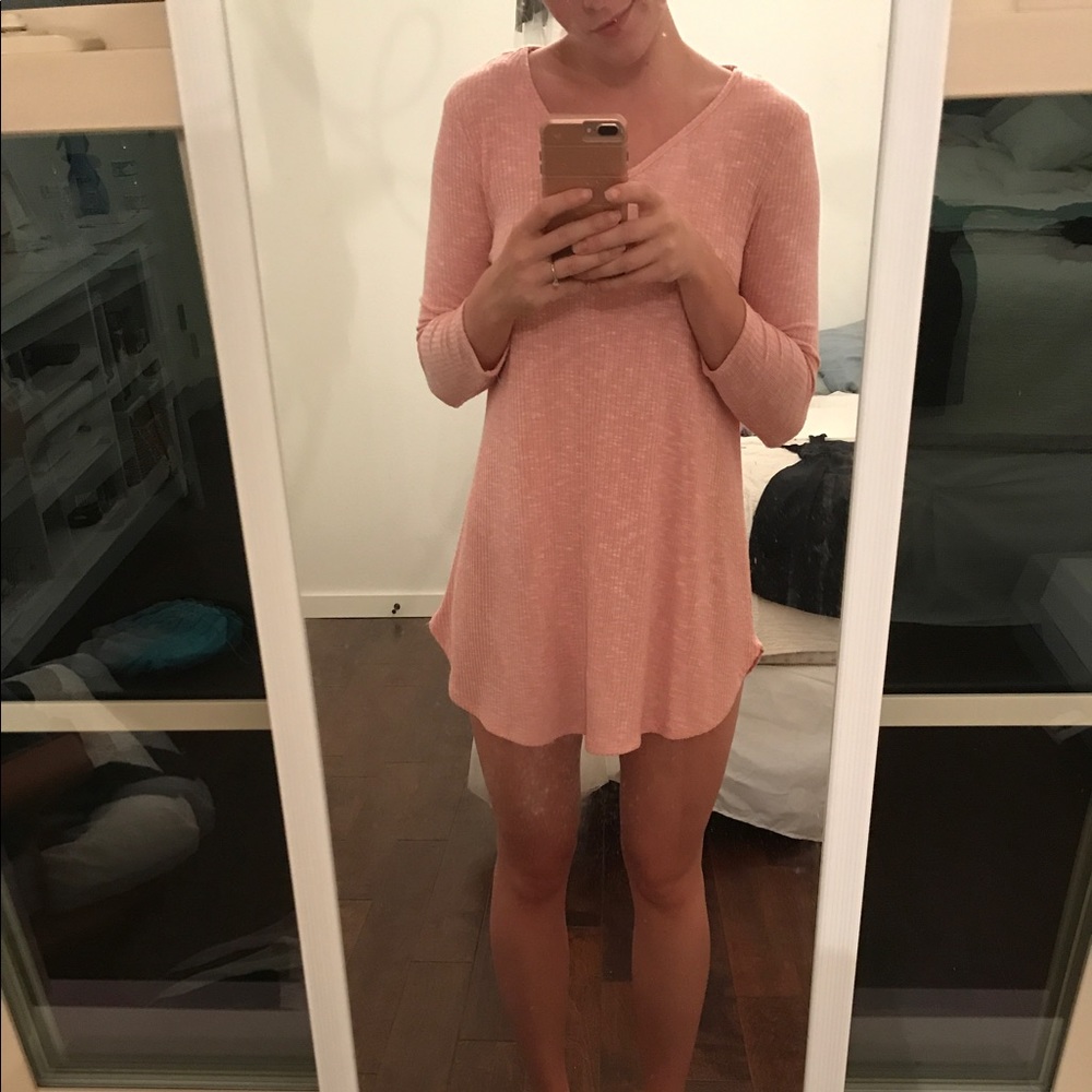 Peach Tunic Blouse/Dress