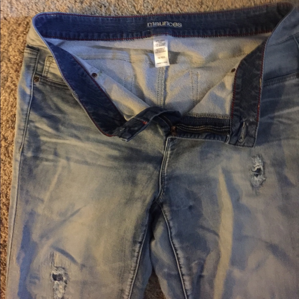 Maurice skinny jeans size 18🎄💕