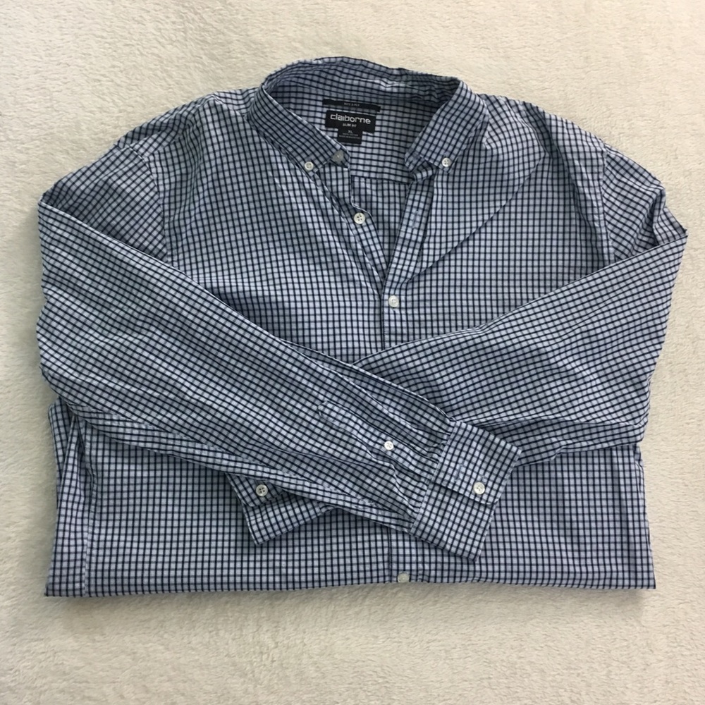 [Claiborne] Slim Fit Button Down