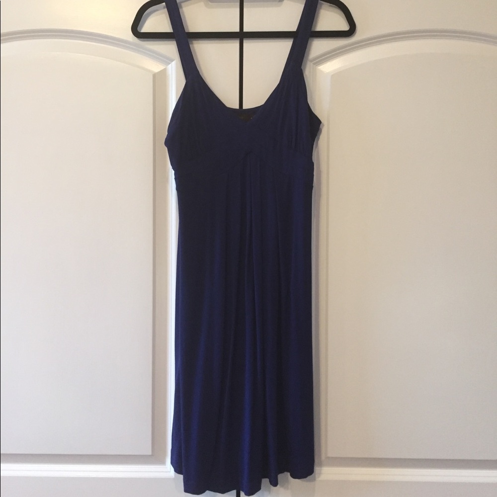 Limited purple criss cross top dress.